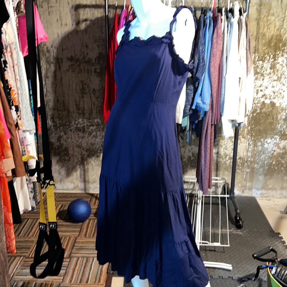 She And Sky Ruffle Dress